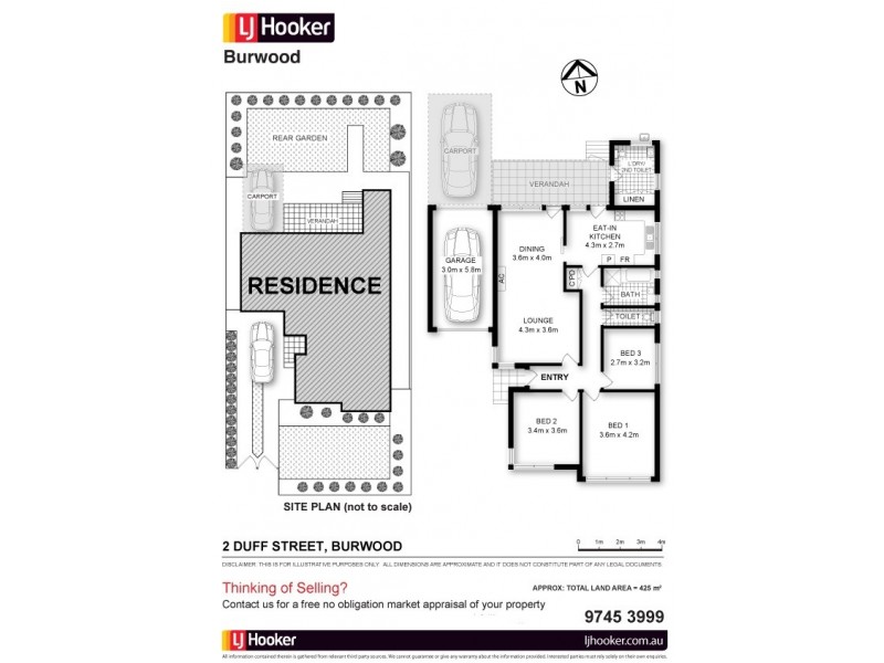 2 Duff Street, Burwood NSW 2134 Floorplan