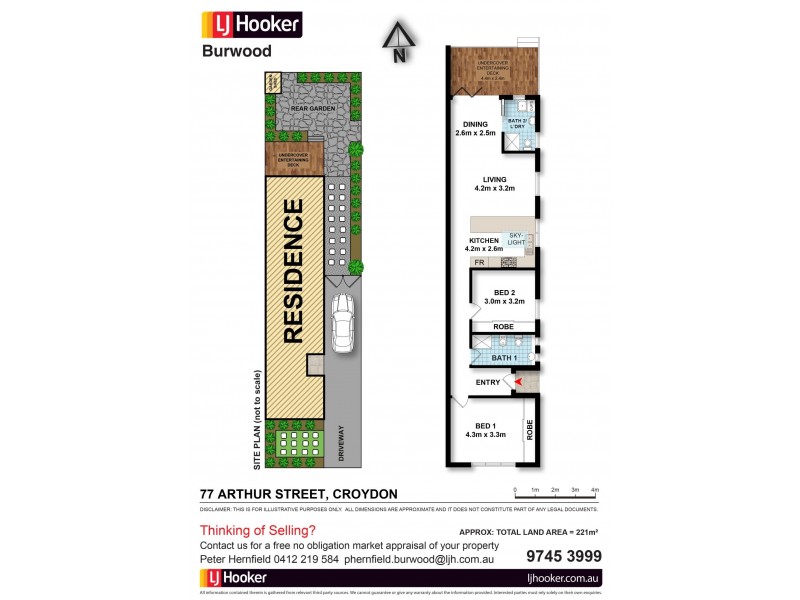 77 Arthur Street, Croydon NSW 2132 Floorplan
