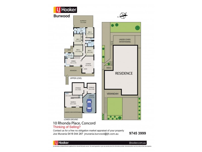 10 Rhonda Place, Concord NSW 2137 Floorplan
