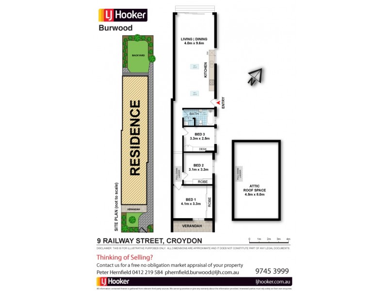 9 Railway Street, Croydon NSW 2132 Floorplan