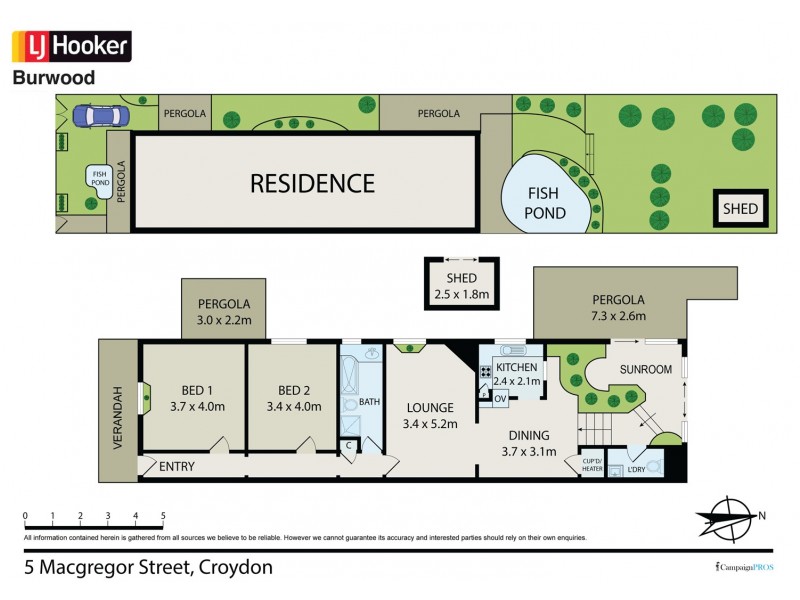 5 Macgregor Street, Croydon NSW 2132 Floorplan