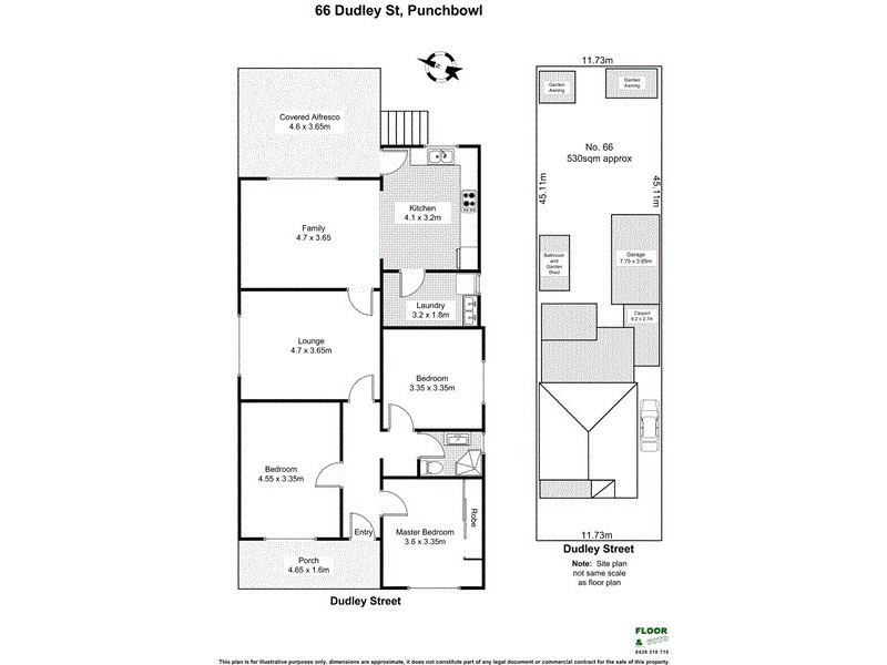 66 Dudley Street, Punchbowl NSW 2196 Floorplan