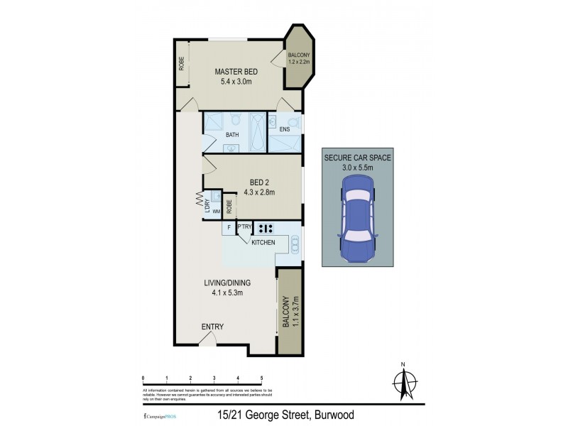 15/21 George Street, Burwood NSW 2134