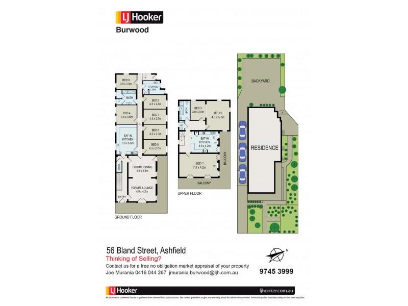 56 Bland Street, Ashfield NSW 2131 Floorplan