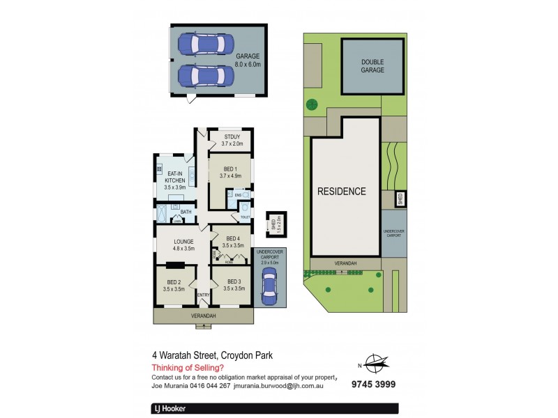 4 Waratah Street, Croydon Park NSW 2133 Floorplan
