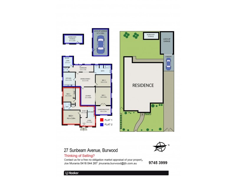 27 Sunbeam Avenue, Burwood NSW 2134 Floorplan