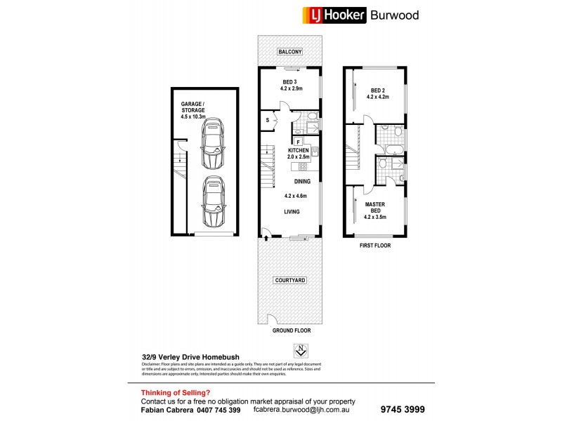 32/9 Verley Drive, Homebush NSW 2140 Floorplan