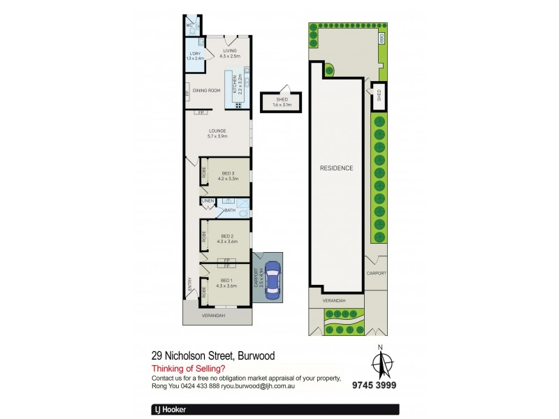 29 Nicholson Street, Burwood NSW 2134 Floorplan