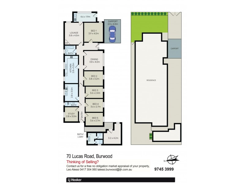 70 Lucas Road, Burwood NSW 2134 Floorplan