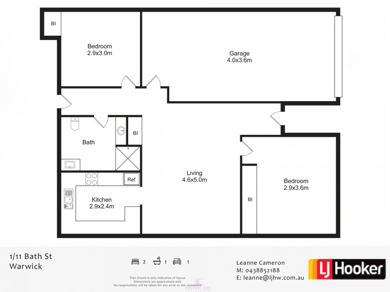 Unit 1/11 Barth Street, Warwick QLD 4370