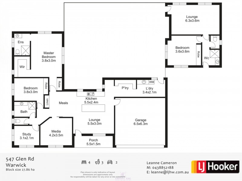 547 Glen Road, Rosenthal Heights QLD 4370