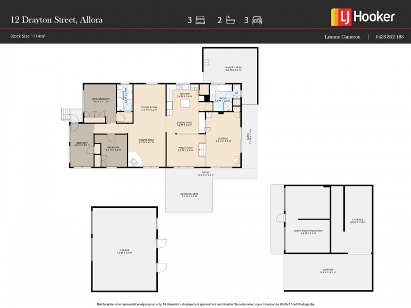 12 Drayton Street, Allora QLD 4362