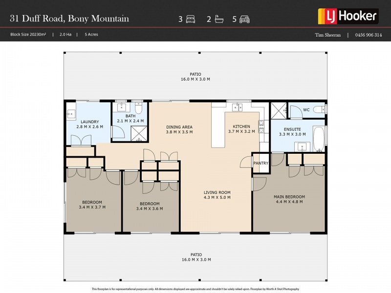 31 Duff Road, Bony Mountain QLD 4370