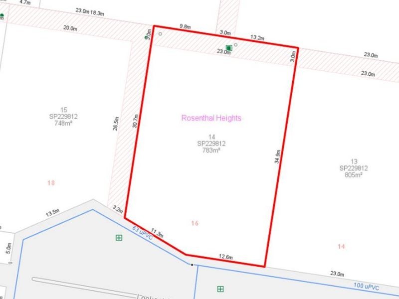 16 Lookout Place, Rosenthal Heights QLD 4370