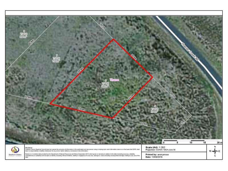 Lot 6-7 Thanes Creek Road, Thane QLD 4370