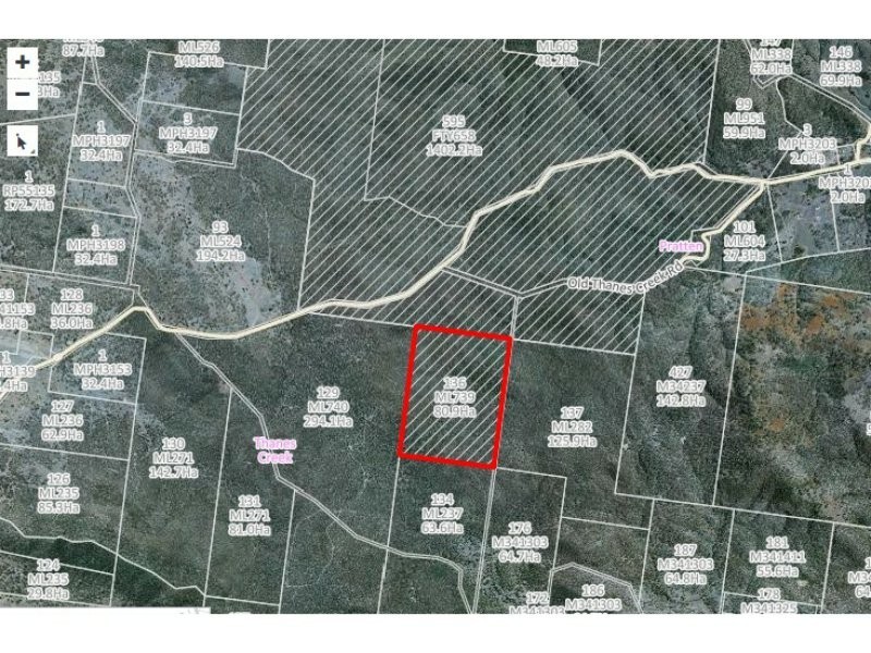lot 136 Old Thanes Creek road, Thanes Creek QLD 4370