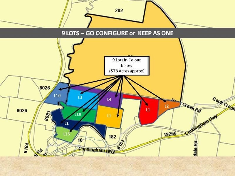 9 x Titles at Warrabah Road, Warwick QLD 4370