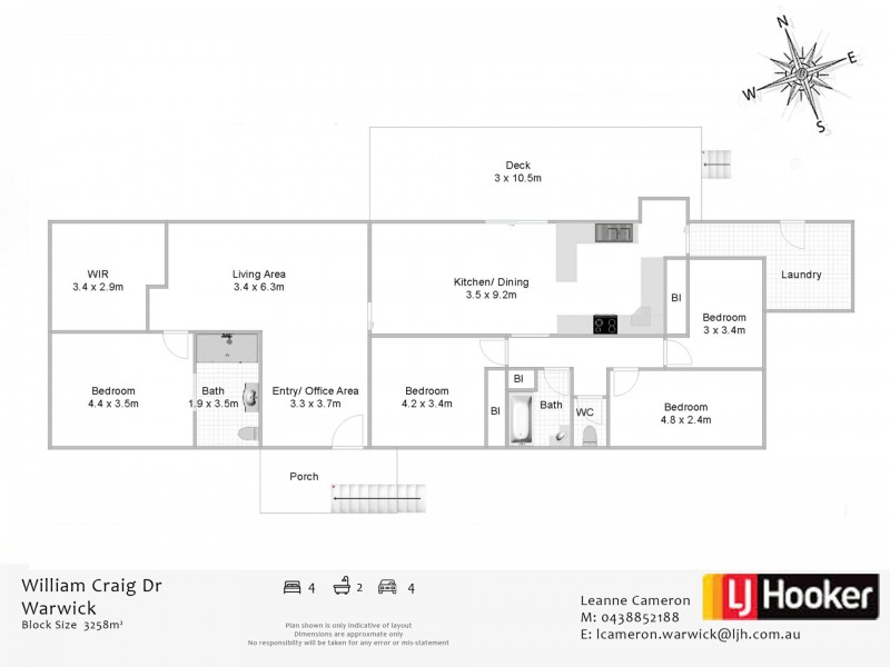 6 William Craig Drive, Rosenthal Heights QLD 4370