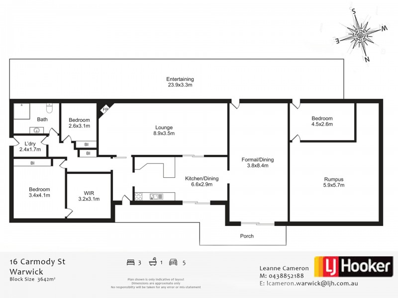 16 Carmody Street, Warwick QLD 4370