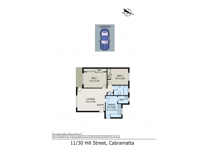 11/30 Hill Street, Cabramatta NSW 2166 Floorplan