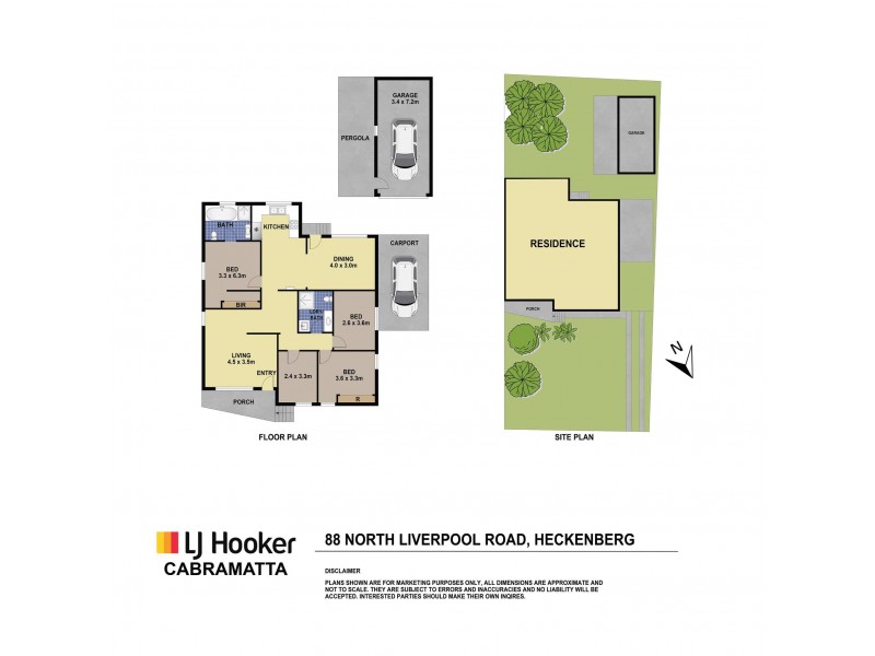 88 North Liverpool Road, Heckenberg NSW 2168 Floorplan