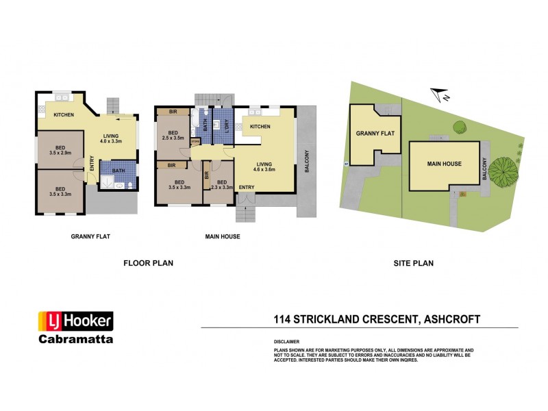 114 Strickland Crescent, Ashcroft NSW 2168 Floorplan