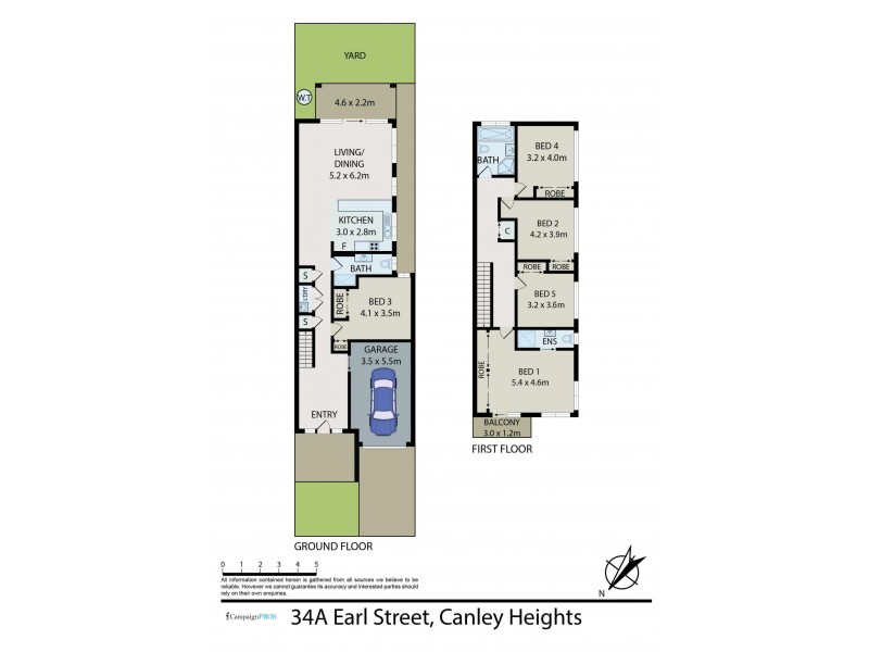 34a Earl Street, Canley Heights NSW 2166 Floorplan