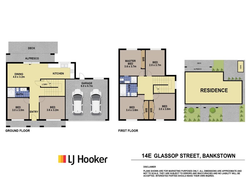 14E Glassop Street, Bankstown NSW 2200 Floorplan