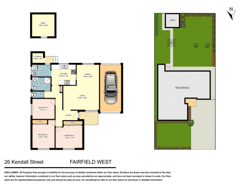26 Kendall Street, Fairfield West NSW 2165 Floorplan