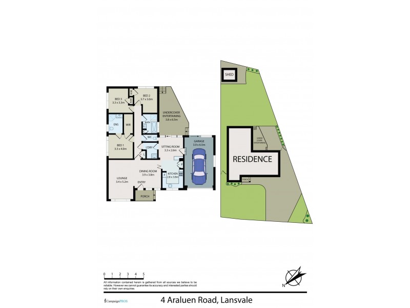 4 Araluen Road, Lansvale NSW 2166 Floorplan