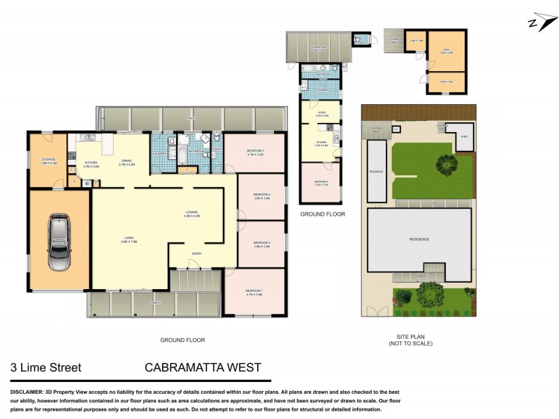 3 Lime Street, Cabramatta West NSW 2166 Floorplan