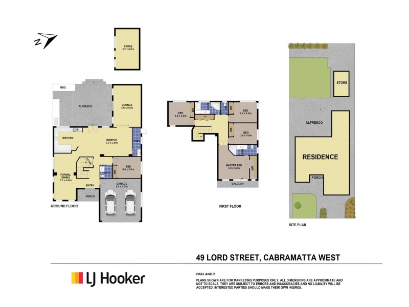 49 Lord Street, Cabramatta West NSW 2166 Floorplan