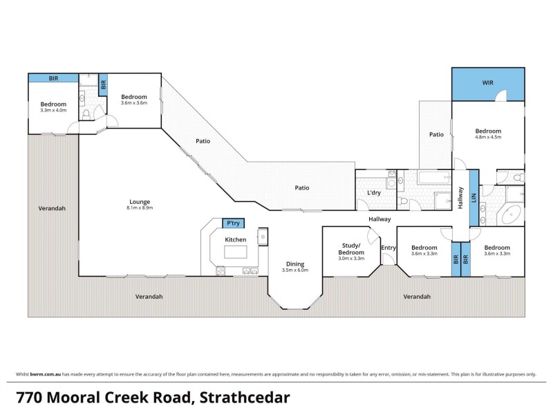 770 Mooral Creek Road, Strathcedar NSW 2429 Floorplan