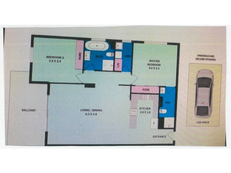 343/360 The Horsley Drive, Fairfield NSW 2165 Floorplan