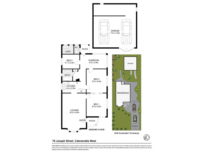 79 Joseph Street, Cabramatta West NSW 2166 Floorplan