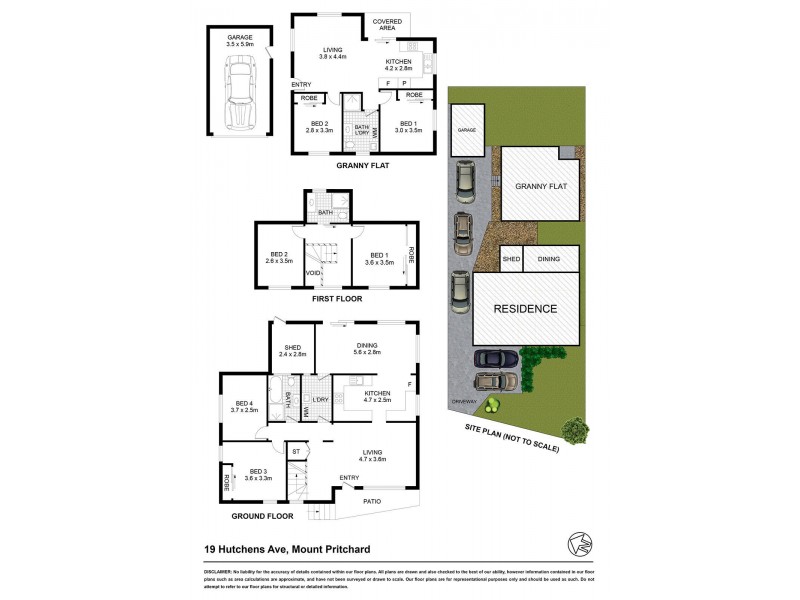 19 Hutchens Avenue, Mount Pritchard NSW 2170 Floorplan