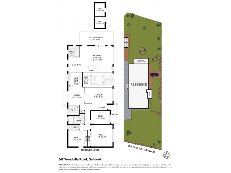 547 Woodville Road, Guildford NSW 2161 Floorplan