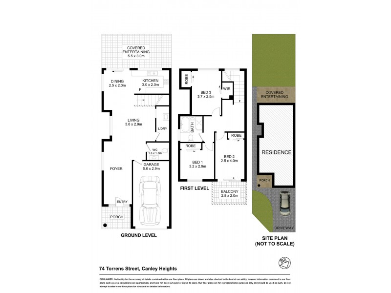 74 Torrens Street, Canley Heights NSW 2166 Floorplan