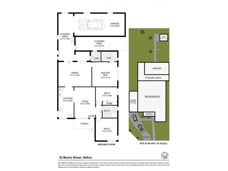 32 Munro Street, Sefton NSW 2162 Floorplan