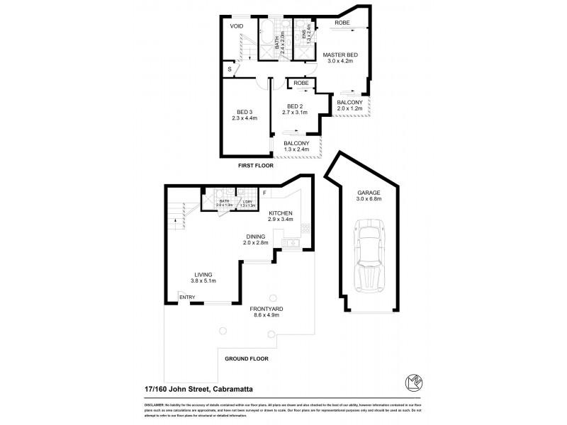 17/160-162 John Street, Cabramatta NSW 2166 Floorplan