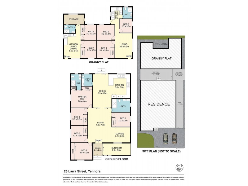 25 Larra Street, Yennora NSW 2161 Floorplan