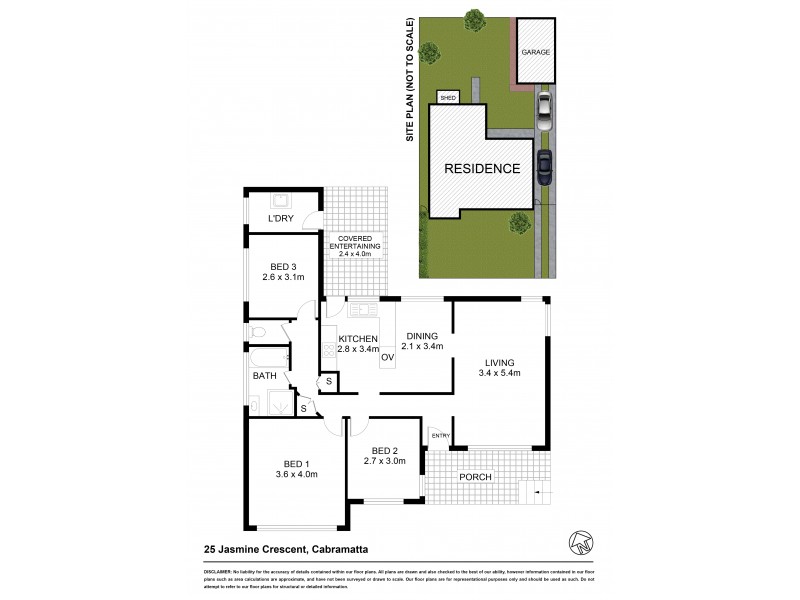 25 Jasmine Crescent, Cabramatta NSW 2166 Floorplan