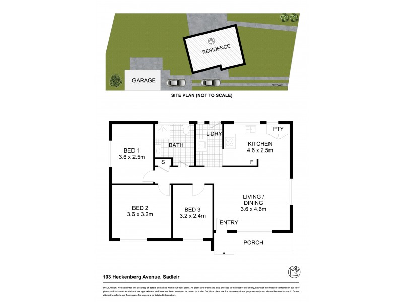 103 Heckenberg Avenue, Sadleir NSW 2168 Floorplan