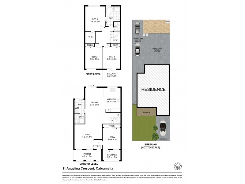 11 Angelina Cr, Cabramatta NSW 2166 Floorplan