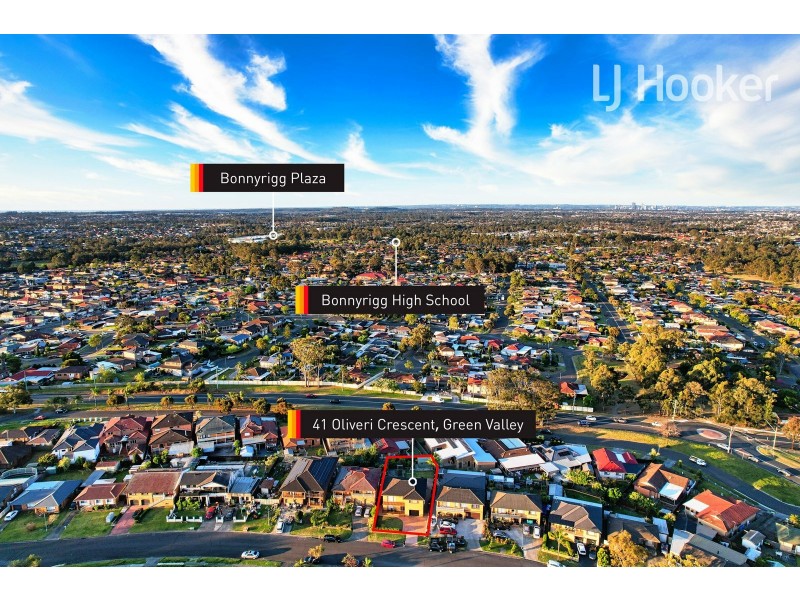 41 OLIVERI CRES, Green Valley NSW 2168