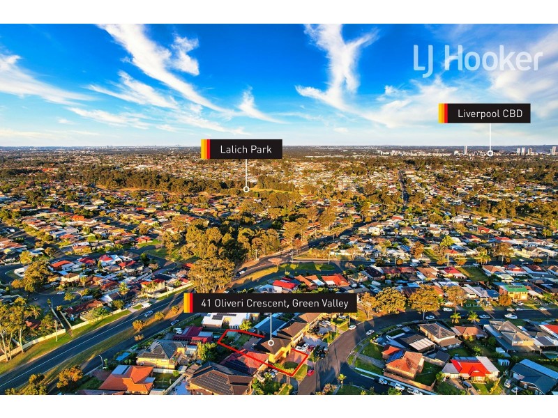 41 OLIVERI CRES, Green Valley NSW 2168