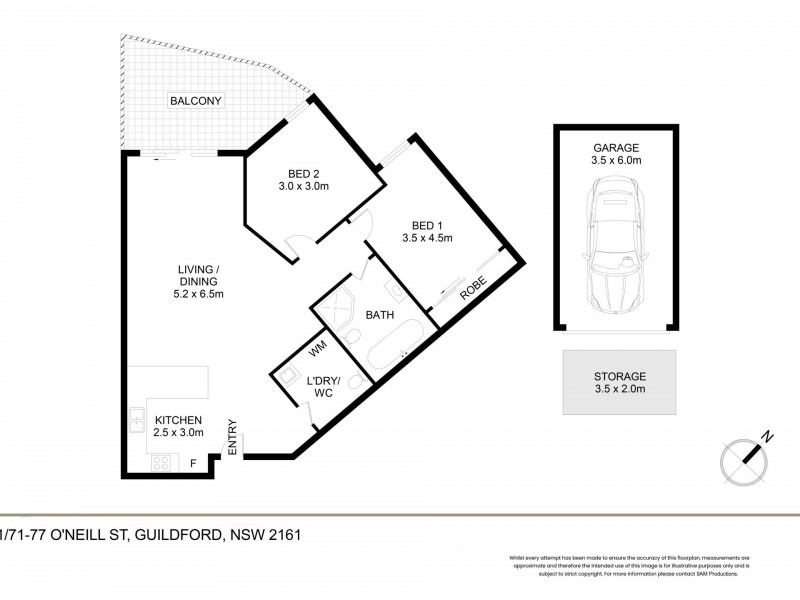 21/71-77 O’Neill St, Guildford NSW 2161