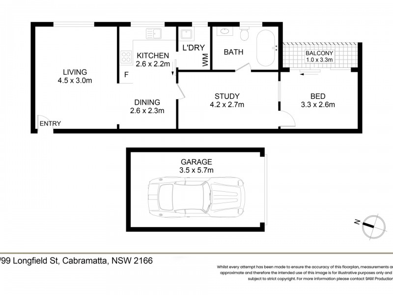 3/99A LONGFIELD ST, Cabramatta NSW 2166