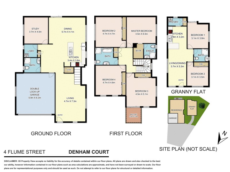 4 Flume Street, Denham Court NSW 2565 Floorplan