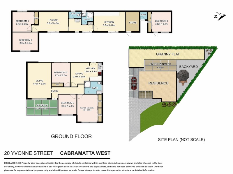 20 Yvonne Street, Cabramatta NSW 2166 Floorplan